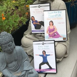 PBS 3 Yoga DVD’s bundle featuring Peggy Cappy